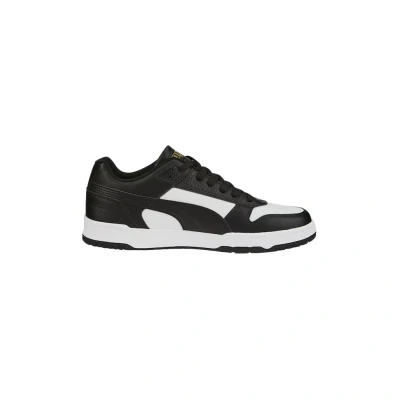 Abbildung von PUMA Unisex Rbd Game Low Sneaker, Black White Team Gold, 44 EU