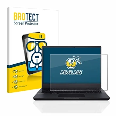 Abbildung von BROTECT Schutzglas für ASUS ProArt StudioBook 16 OLED Schutzfolie Panzer Folie Glas [Extrem Kratzfest 9H, Anti Fingerprint, Ultra Transparent]