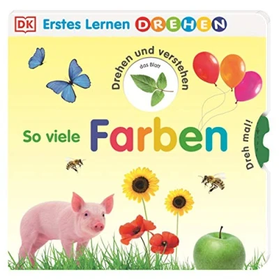 Abbildung von Erstes Lernen Drehen. So viele Farben: Pappbilderbuch mit Gucklöchern und Drehscheiben ab 2 Jahren