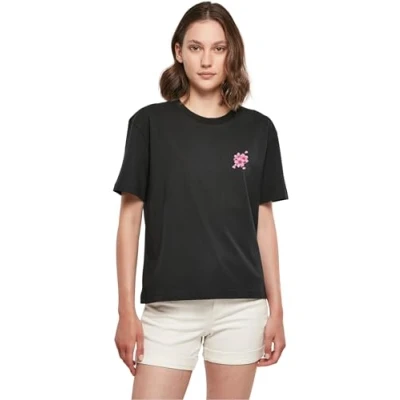 Abbildung von Miss Tee Damen Mst012 self Love Club T Shirt, Schwarz, XL EU