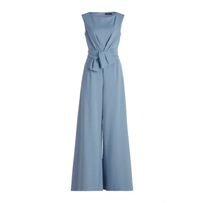 Abbildung von Vera Mont Damen Jumpsuit mit weitem Bein Light Steel Blue,36