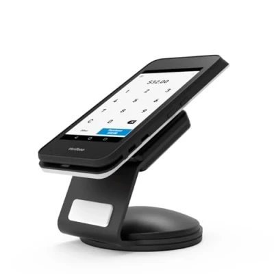 Abbildung von Maclocks SlideDock Sicherheits Stand für Smartphones / Tablets EC Karten Terminal schwarz [Zweiteiliges System Drehgestell Integriertes Zylinderschloss] 199BSLDDCKB