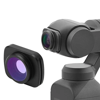 Abbildung von Weitwinkelobjektiv, magnetisches anamorphes Kameraobjektiv Aluminiumlegierung Optisches Glas Weitwinkelobjektiv für DJI OSMO Pocket