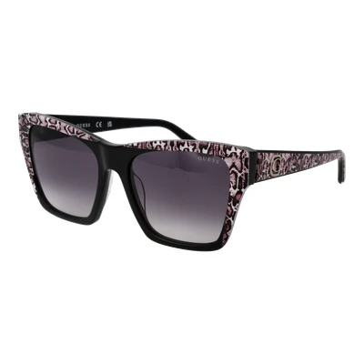 Abbildung von Guess Damen GU00113 05B Gläser SONNENBRILLEN Acetat Schwarz Rauch Quadratisch Normal Sfumato