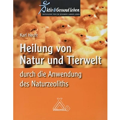 Abbildung von Heilung von Natur und Tierwelt durch die Anwendung des Naturzeoliths