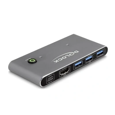 Abbildung von Delock HDMI KVM Switch 8K 60 Hz mit USB 5 Gbps