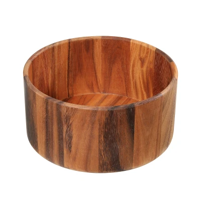 Abbildung von Zassenhaus Salatschüssel Akazienholz Schale aus hochwertigem Holz Zur Zubereitung und zum Servieren von Salat Dekoschüssel Naturholz Ø 30 x 15 cm, Akazie