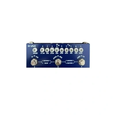 Abbildung von M Vave Cube Baby Bass Multieffekt Pedal for