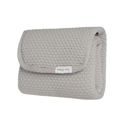 Abbildung von Baby&#039;s Only Wickelunterlage Sky Wickelauflage Ideal für unterwegs Mit praktische Tasche Wickelzubehör Einfach zusammenfalten Cordsamt Urban Taupe