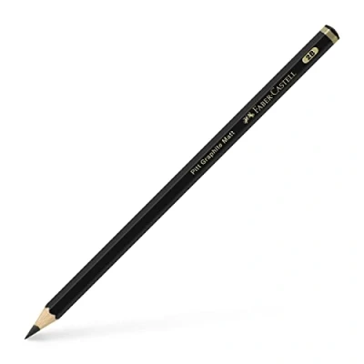 Abbildung von Faber Castell 115202, Pitt Graphit, matt, 2B, Schwarz