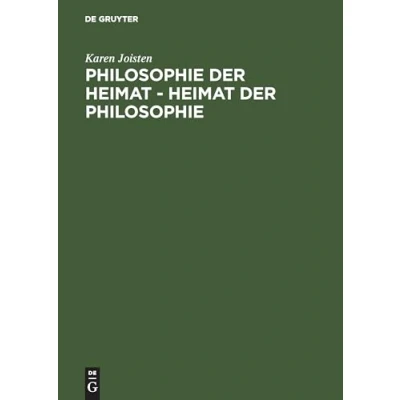 Abbildung von Philosophie der Heimat Philosophie: Habil. Schr.