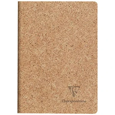 Abbildung von Clairefontaine 83525C Notizheft Jeans &amp; Cocoa, DIN A6, 48 Blatt, liniert, 1 Stück, Kakao