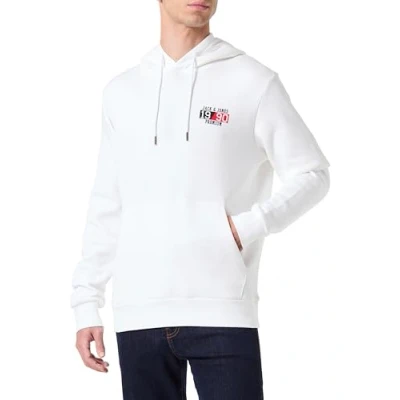 Abbildung von JACK &amp; JONES Herren Jprbluspace Sweat Hood Bmuss24 Kapuzenpullover, Cloud Dancer, XXL