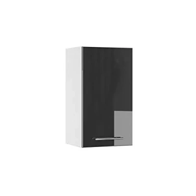 Abbildung von Vicco Hängeschrank Fame Line, Anthrazit Hochglanz/Weiß, 40 cm