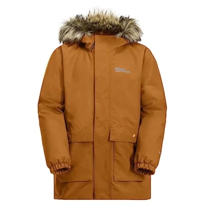 Abbildung von Jack Wolfskin COSY 3IN1 Parka für Kinder, Größe: 140, Autumn leaves