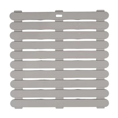 Abbildung von WENKO Duschmatte &quot;Modell Indoor &amp; Outdoor&quot;, Höhe 3 mm, Duschrost aus stabilem Kunststoff, rutschhemmende Unterseite