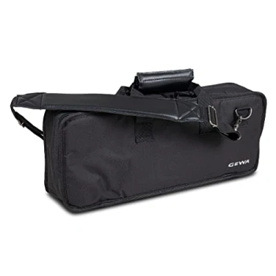 Abbildung von Keyboard Gig Bag Basic, 48x18x5 cm, mit Notentasche, schwarz, reiß und wasserfest