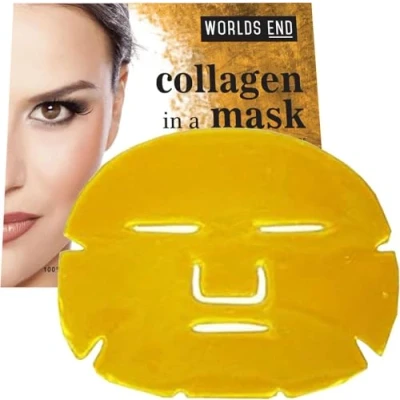 Abbildung von 5 x Premium Gold Bio Collagen Crystal Face Maske, Anti Aging Skin Care