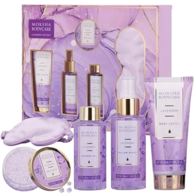 Abbildung von Geschenksets für Frauen mit Lavendel Kissenspray, Verwöhngeschenke Frauen, Geschenke die beste Freundin Sie, Geschenkset Mutter, Schwester, Ehefrau