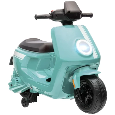Abbildung von AIYAPLAY Kinder Elektro Motorrad, 6V Kindermotorrad mit Scheinwerfer, Musik