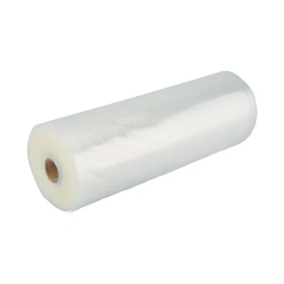 Abbildung von HENDI Vakuumbeutel, Rollen, geprägt, für Vakuumiergerät, Kochbeutel, 75µm, 20C bis +100C, Innenschicht Polyethylen 60µm, Aussenschicht Polyamid 15µm, 2 Stück, 280 x 6000 mm