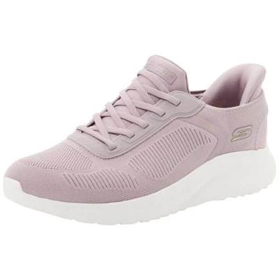 Abbildung von Skechers Damen Bobs Squad Chaos Current Muse Sneaker, Lavendel, 42 EU Weit