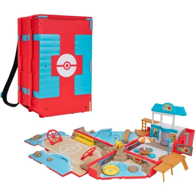 Abbildung von Pokémon Beach Battle Tragbares Spielset mit Tragetasche