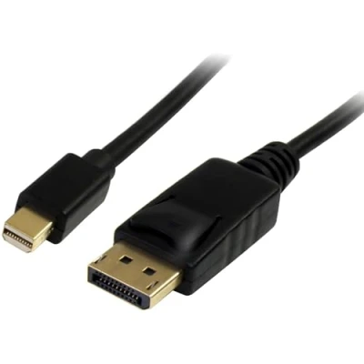 Abbildung von StarTech.com 1m Mini DisplayPort auf 1.2 Kabel 4K x 2K UHD Adapter DP Monitorkabel mDP Konverterkabel (MDP2DPMM1M)