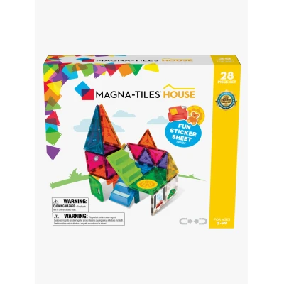 Abbildung von MagnaTiles House Baukasten 28 Teile