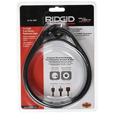 Abbildung von RIDGID 37093 6 mm Kamerakopf mit 1 m Kabel, Kamerakopfzubehör