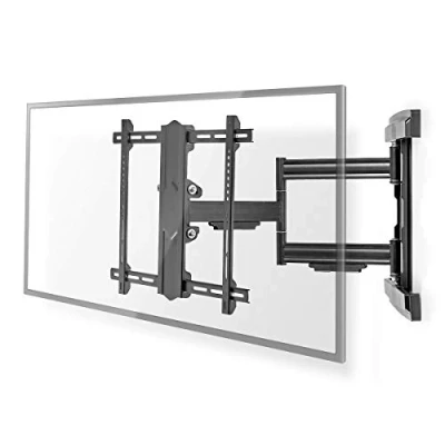 Abbildung von Vollbewegliche TV Wandhalterung 37 80&quot; maximal unterstützes Bildschirmgewicht: 50 kg kippbar drehbar Minimaler Wandabstand: 70 mm Maximaler 650 3 Drehpunkt(e)