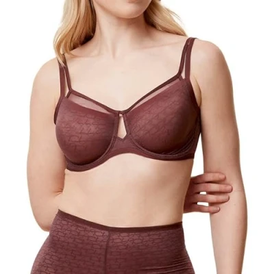 Abbildung von Triumph Signature Sheer Bügel BH, Damen, Größe: 65C, Decadent chocolate