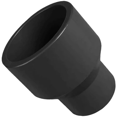 Abbildung von Muffe reduzierend für Rohr Aussendurchmesser 50 auf 40mm Klebe Fitting PVC U PE Kunststoff MegaHaustechnik