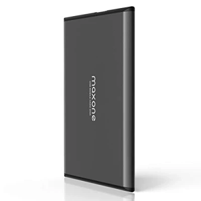 Abbildung von Maxone Externe Festplatte Tragbare 250GB 2,5Zoll USB 3.0 Backups HDD für TV,PC,Mac,MacBook, Chromebook, Wii u, Laptop,Desktop,Windows (250GB, Pink)