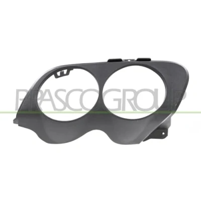 Abbildung von PRASCO ME0512173 Auspuffblende schwarz hinten rechts