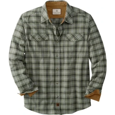 Abbildung von Legendary Whitetails Herren Flanellhemd, Banner Crimson Plaid, Größe XL