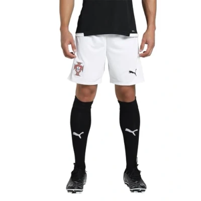 Abbildung von Puma Portugal FPF Shorts Replica Nationalmannschaft, Herren, Größe: Small, White/black