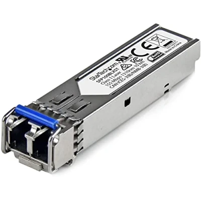 Abbildung von StarTech.com 100BASE LX 100 Mbit/s Transceiver LC Fiber MSA konform 10 km SFP Modul Single Mode