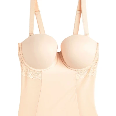 Abbildung von Next FIRM Control Cupped Shapewear, Damen, Größe: 70xE, Nude