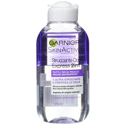 Abbildung von Garnier Skin Naturals Express Augen Make up Entferner für alle Arten von up, auch wasserfest, 125 ml