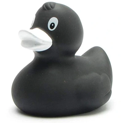 Abbildung von Duckshop I Badeente schwarz Quietscheente L: 8 cm