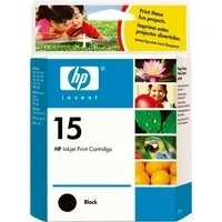 Abbildung von HP 15 schwarz tintenpatrone 25ml C6615DE original