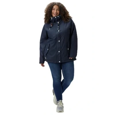 Abbildung von Ragwear Marge Regenjacke / wasserabweisende Jacke, Damen, Größe: 3XL, Navy