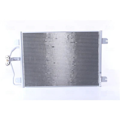 Abbildung von NISSENS 94323 Klimakondensator ohne Trockner Aluminium 565 R 134a RENAULT: Scénic 1, MEGANE Scenic, 1 Cabriolet
