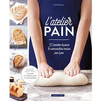 Abbildung von L&#039;atelier pain: 50 recettes de pains &amp; viennoiseries maison pas à