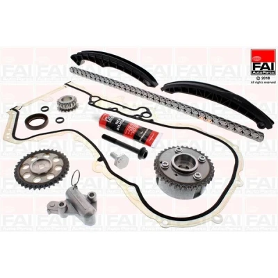 Abbildung von FAI AutoParts TCK202LVVT Steuerkettensatz mit Dichtungen, Zahnrädern Simplex, Kette geräuscharm AUDI: A3 Schrägheck, Sportback, Cabrio