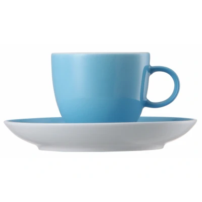 Abbildung von Thomas Sunny Day Waterblue Espresso /Mokkatasse 2tlg.