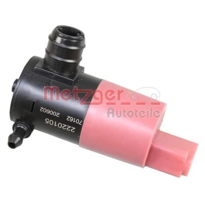 Abbildung von METZGER 2220105 Waschwasserpumpe 12 für Heckscheibenreinigung TOYOTA: Yaris II Schrägheck