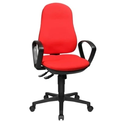 Abbildung von Topstar Bürostuhl Support SY inkl. Armlehnen rot
