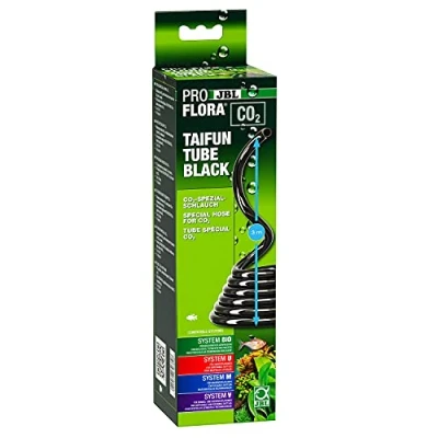 Abbildung von JBL PROFLORA CO2 TAIFUN TUBE, Spezialschlauch für Aquarien, 3 m lang, Schwarz